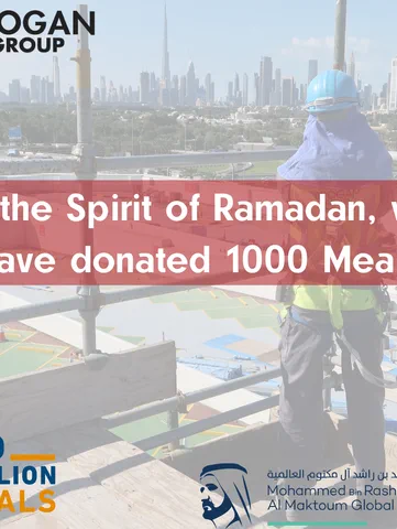 In the spirit of Ramadan, we donated 1000 meals